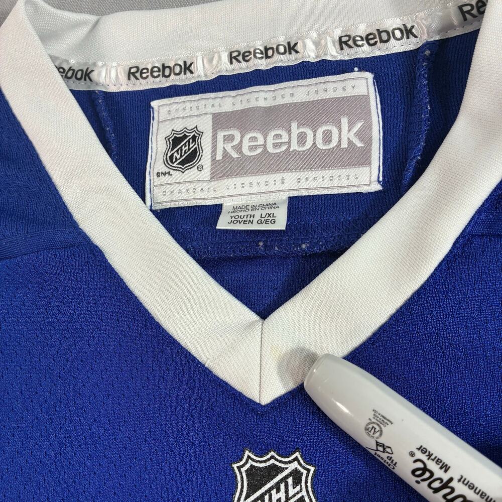 Reebok Tampa Bay Lightning Callahan #24 Youth L/XL NHL Hockey Jersey Blue - Picture 7 of 13